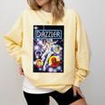 Marvel Universe Classic Dazzler Light Power Comic Book Cover Comfort Colors Sweatshirt Blue Spruce