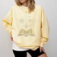 Mystic Astral Lunar Celestial Witch Spell Book Comfort Colors Sweatshirt Blue Spruce Mystic Astral Lunar Celestial Witch Spell Book Comfort Colors Sweatshirt Blue Spruce