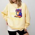 If You Need Me Owl Be Reading Book Lover Reading Bookworm Comfort Colors Sweatshirt Blue Spruce