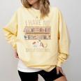 I Have No Shelf Control Book Lover Bookworms Comfort Colors Sweatshirt Blue Spruce I Have No Shelf Control Book Lover Bookworms Comfort Colors Sweatshirt Blue Spruce
