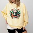 North Pole Book Club Books Reading Mug Gingerbread Comfort Colors Sweatshirt Blue Spruce