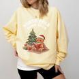 North Pole Book Club Gingerbread Christmas Reading Comfort Colors Sweatshirt Blue Spruce North Pole Book Club Gingerbread Christmas Reading Comfort Colors Sweatshirt Blue Spruce