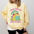 Do Not Forbid Fanatics Books Funny Mushroom Books Reading Comfort Colors Sweatshirt Blue Spruce Do Not Forbid Fanatics Books Funny Mushroom Books Reading Comfort Colors Sweatshirt Blue Spruce