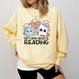 Nothing Beats Reading Rock Paper Scissors Book Lover Teacher Comfort Colors Sweatshirt Blue Spruce Nothing Beats Reading Rock Paper Scissors Book Lover Teacher Comfort Colors Sweatshirt Blue Spruce