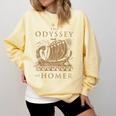 Odisea Soulz Iliad Odyssey Homer Ancient Greek History Book Odyssey Small Comfort Colors Sweatshirt Blue Spruce Odisea Soulz Iliad Odyssey Homer Ancient Greek History Book Odyssey Small Comfort Colors Sweatshirt Blue Spruce