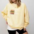 One More Chapter Sign Language Deaf Reading Book Lover Comfort Colors Sweatshirt Blue Spruce