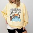 Orange Cat Reading Book 67 Six Seven Meme Comfort Colors Sweatshirt Blue Spruce Orange Cat Reading Book 67 Six Seven Meme Comfort Colors Sweatshirt Blue Spruce