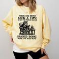 The People Who'Ve Banned Books Were The Good Guys Comfort Colors Sweatshirt Blue Spruce The People Who'Ve Banned Books Were The Good Guys Comfort Colors Sweatshirt Blue Spruce