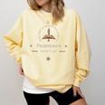 Prospero's Book Club Comfort Colors Sweatshirt Blue Spruce