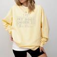 I Put My Book Down To Be Here Reader Comfort Colors Sweatshirt Blue Spruce