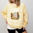 Quilting Sewing Machine Quilter Easily Distracted By Book Comfort Colors Sweatshirt Blue Spruce