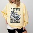 Racoon Reading Spicy Smutty Book Booktok I Read Trashy Books Comfort Colors Sweatshirt Blue Spruce Racoon Reading Spicy Smutty Book Booktok I Read Trashy Books Comfort Colors Sweatshirt Blue Spruce