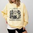 I Read Banned Books Comfort Colors Sweatshirt Blue Spruce I Read Banned Books Comfort Colors Sweatshirt Blue Spruce