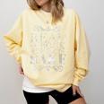Read a Book For Facts Sake Librarian Comfort Colors Sweatshirt Blue Spruce