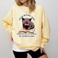 Read Books And Dismantle Systems Of Oppression Comfort Colors Sweatshirt Blue Spruce