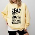 Read More Books Ghost Halloween Reading Teacher Literacy Comfort Colors Sweatshirt Blue Spruce Read More Books Ghost Halloween Reading Teacher Literacy Comfort Colors Sweatshirt Blue Spruce