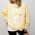 Read Books Be Weird Stay Feral Opossum Comfort Colors Sweatshirt Blue Spruce