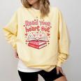 Read Your Heart Out Teacher Valentines Day Book Lover Comfort Colors Sweatshirt Blue Spruce Read Your Heart Out Teacher Valentines Day Book Lover Comfort Colors Sweatshirt Blue Spruce