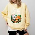 Read S'More Books Around Campfire National Book Week Comfort Colors Sweatshirt Blue Spruce