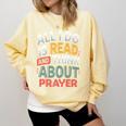 Read And Think About Prayer Faith & Book Lover Premium Comfort Colors Sweatshirt Blue Spruce Read And Think About Prayer Faith & Book Lover Premium Comfort Colors Sweatshirt Blue Spruce