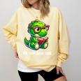 Readasaurus Reading Dinosaur Book Reader Bookworm Comfort Colors Sweatshirt Blue Spruce Readasaurus Reading Dinosaur Book Reader Bookworm Comfort Colors Sweatshirt Blue Spruce