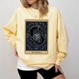 The Reader Tarot Card Mystic Dragon Book Magic Comfort Colors Sweatshirt Blue Spruce The Reader Tarot Card Mystic Dragon Book Magic Comfort Colors Sweatshirt Blue Spruce