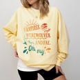 Readers Books Lovers BFF Books Club Paranormal Romance Reading Book Vampires Werewolves & Fae -Adults Short Sleeve Comfort Colors Sweatshirt Blue Spruce