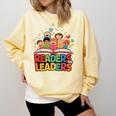 Readers Are Leaders Motivational Reading Book Quote Comfort Colors Sweatshirt Blue Spruce Readers Are Leaders Motivational Reading Book Quote Comfort Colors Sweatshirt Blue Spruce