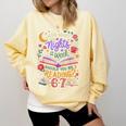 Reading 6 7 Meme Six Seven Cozy Book Lover Teacher Comfort Colors Sweatshirt Blue Spruce