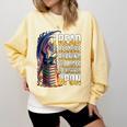 Reading Bookish Dragon Fantasy Comfort Colors Sweatshirt Blue Spruce