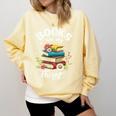 Reading Books Are My Therapy Comfort Colors Sweatshirt Blue Spruce Reading Books Are My Therapy Comfort Colors Sweatshirt Blue Spruce