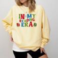 In My Reading Era Read Book Librarian Teacher Men Women Kids Comfort Colors Sweatshirt Blue Spruce In My Reading Era Read Book Librarian Teacher Men Women Kids Comfort Colors Sweatshirt Blue Spruce