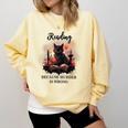 Reading Because Murder Is Wrong Books And Cats Book Lovers Comfort Colors Sweatshirt Blue Spruce