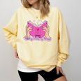 Reading Smut Is My Therapy Romance Book Reader Humor Comfort Colors Sweatshirt Blue Spruce