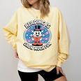 Reading Is Snow Much Fun Snowflake Book Lovers Winter Theme Premium Tri-Blend Comfort Colors Sweatshirt Blue Spruce