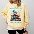 Reading Snow So Many Books Christmas Snow Little Time Comfort Colors Sweatshirt Blue Spruce Reading Snow So Many Books Christmas Snow Little Time Comfort Colors Sweatshirt Blue Spruce