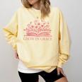 Retro Grow In Grace Wildflower Book Christian Bible Verse Comfort Colors Sweatshirt Blue Spruce Retro Grow In Grace Wildflower Book Christian Bible Verse Comfort Colors Sweatshirt Blue Spruce