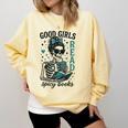 Romance Reader Good Girls Read Spicy Books Halloween Costume Comfort Colors Sweatshirt Blue Spruce Romance Reader Good Girls Read Spicy Books Halloween Costume Comfort Colors Sweatshirt Blue Spruce