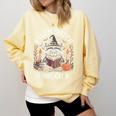 Salem Witch Book Club Raccoon Halloween Comfort Colors Sweatshirt Blue Spruce Salem Witch Book Club Raccoon Halloween Comfort Colors Sweatshirt Blue Spruce