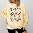 Santa Ghost Reading Books Christmas Library Teacher Comfort Colors Sweatshirt Blue Spruce Santa Ghost Reading Books Christmas Library Teacher Comfort Colors Sweatshirt Blue Spruce