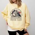 Sarcastic Proud Anti Social Member Of Introverted Book Club Comfort Colors Sweatshirt Blue Spruce