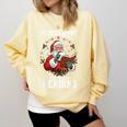 He Sees What You'Ve Been Reading Santa Book Lover Comfort Colors Sweatshirt Blue Spruce He Sees What You'Ve Been Reading Santa Book Lover Comfort Colors Sweatshirt Blue Spruce