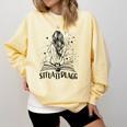 Sexy STFUATTDLAGG Hot Woman Reading Spicy Good Book Love Comfort Colors Sweatshirt Blue Spruce Sexy STFUATTDLAGG Hot Woman Reading Spicy Good Book Love Comfort Colors Sweatshirt Blue Spruce