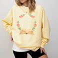 She Blooms Among The Pages Women Mom Wife Floral Book Quote Comfort Colors Sweatshirt Blue Spruce She Blooms Among The Pages Women Mom Wife Floral Book Quote Comfort Colors Sweatshirt Blue Spruce