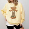 SHHH Happens Librarian Cat Books Library Comfort Colors Sweatshirt Blue Spruce SHHH Happens Librarian Cat Books Library Comfort Colors Sweatshirt Blue Spruce