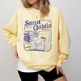 Smut Goblin Reading Club Book Lover Dark Academia Comfort Colors Sweatshirt Blue Spruce Smut Goblin Reading Club Book Lover Dark Academia Comfort Colors Sweatshirt Blue Spruce