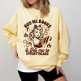 Smut Reader Spicy Buys Me Books & Tells Me To Stfuattdlagg Comfort Colors Sweatshirt Blue Spruce