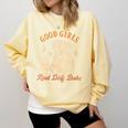 Smut Reader Spicy Romance Good A Girls Read Dirty Books Comfort Colors Sweatshirt Blue Spruce