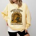 Speak Friend Enter Bookshop Magic Panther Comfort Colors Sweatshirt Blue Spruce