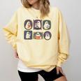 Spooky Teacher Halloween Ghost Reading Book Trick Or Treat Comfort Colors Sweatshirt Blue Spruce Spooky Teacher Halloween Ghost Reading Book Trick Or Treat Comfort Colors Sweatshirt Blue Spruce